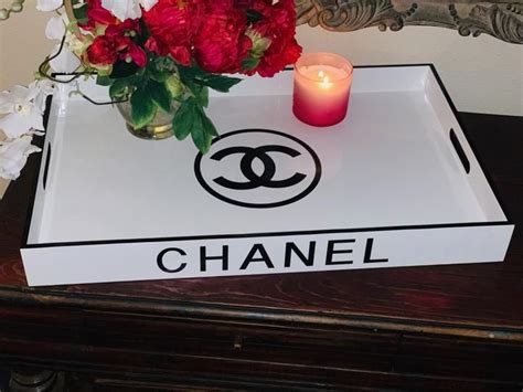 chanel inspired makeup tray